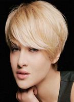  fryzury krótkie włosy blond,  obszerna galeria  ze zdjęciami fryzur dla kobiet w serwisie z numerem  87